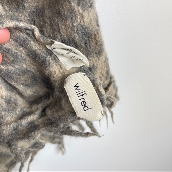 Wilfred WOOL Neck Scarf Animal Leopard Print - Picture 8 of 11